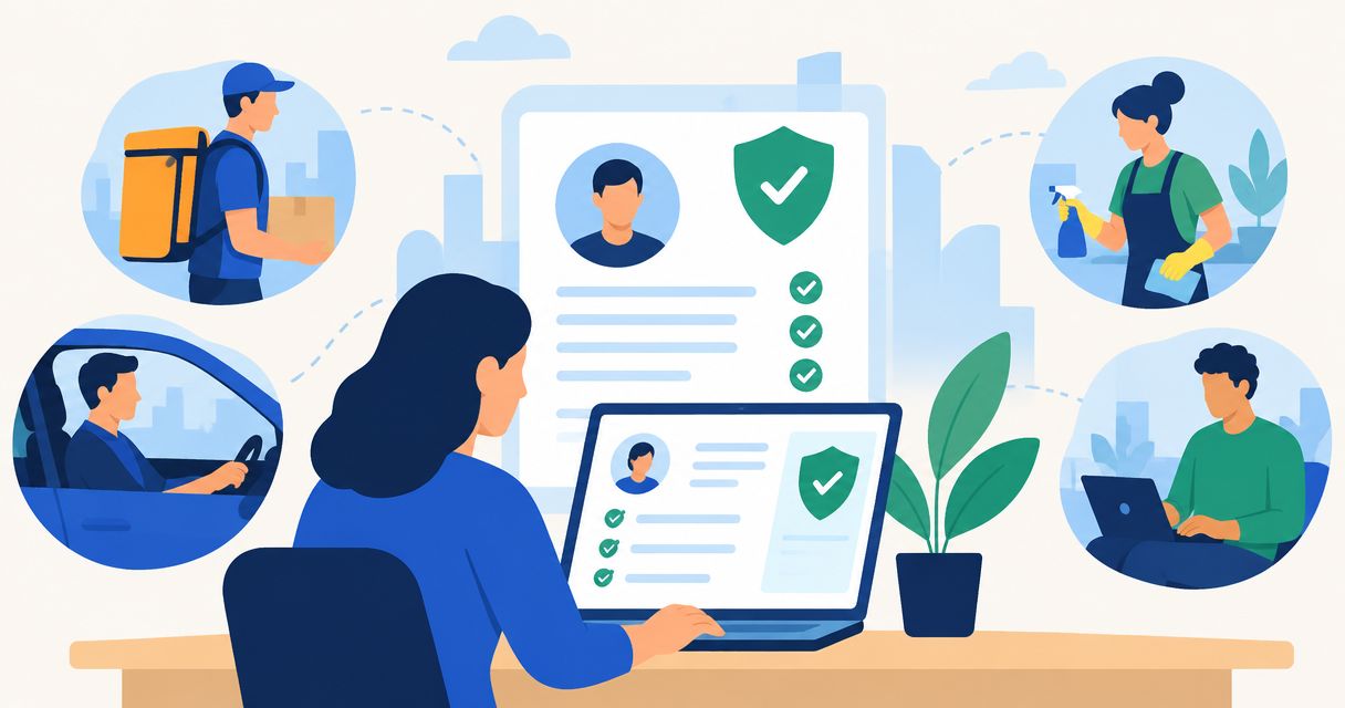 Background screening for gig economy platforms: complete 2026 guide